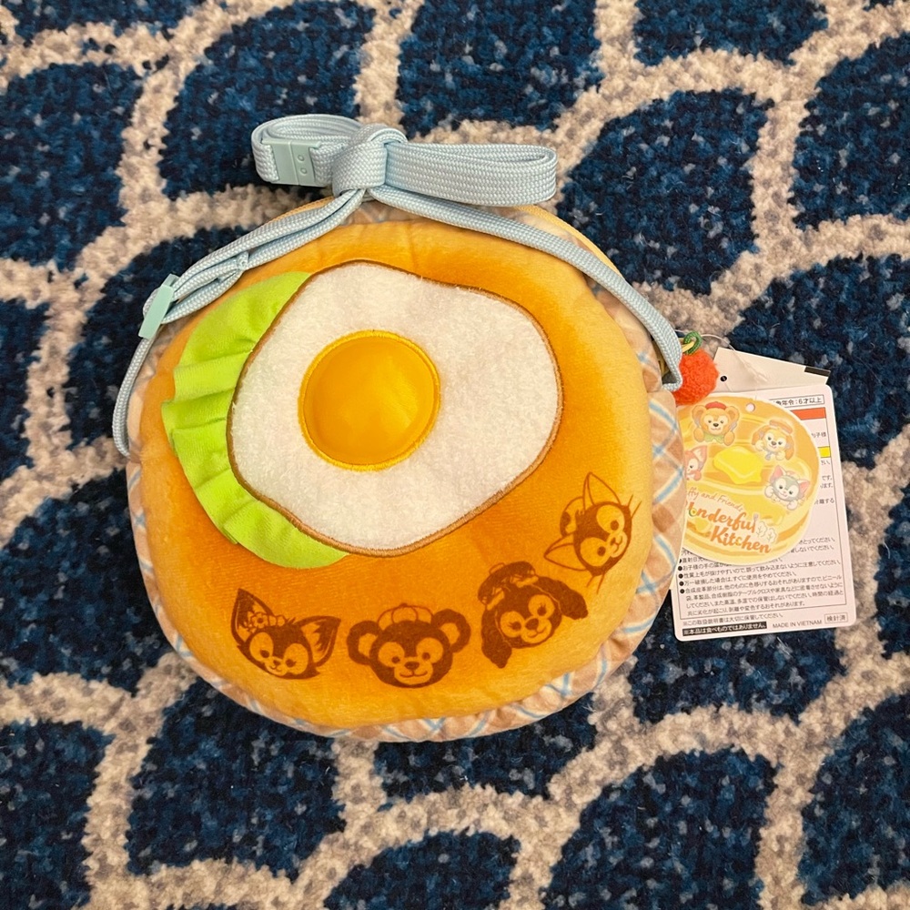 Tokyo DisneySea 2025 Duffy Wonderful Kitchen Shoulder Bag Egg SHIPS FROM USA